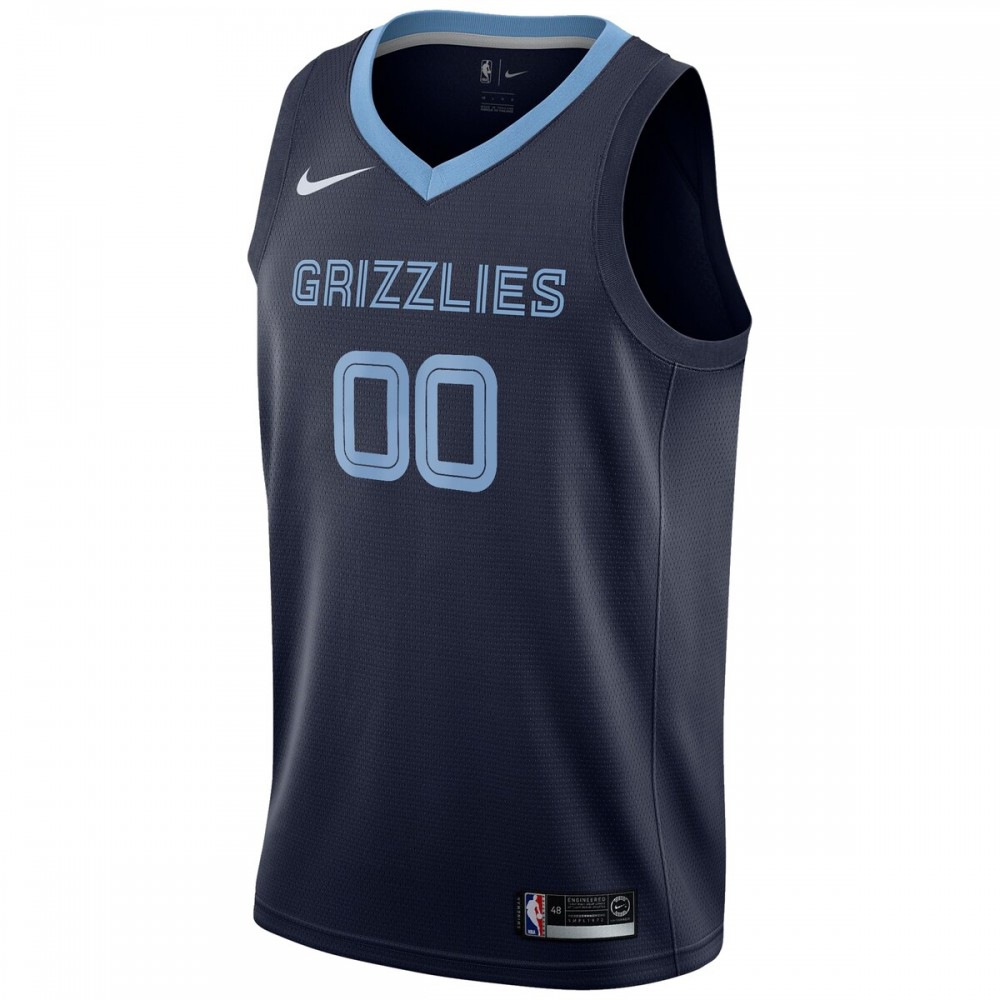 Memphis Grizzlies 2020/21 Swingman Custom Jersey - Icon Edition - Navy-Pro Kit Vault | Brand New 26/27 Sports Jerseys